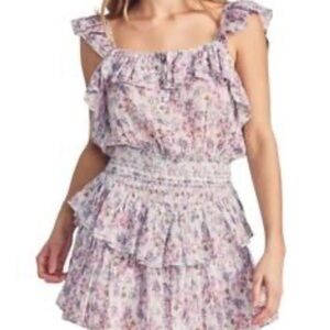 Floral Ruffle Dress